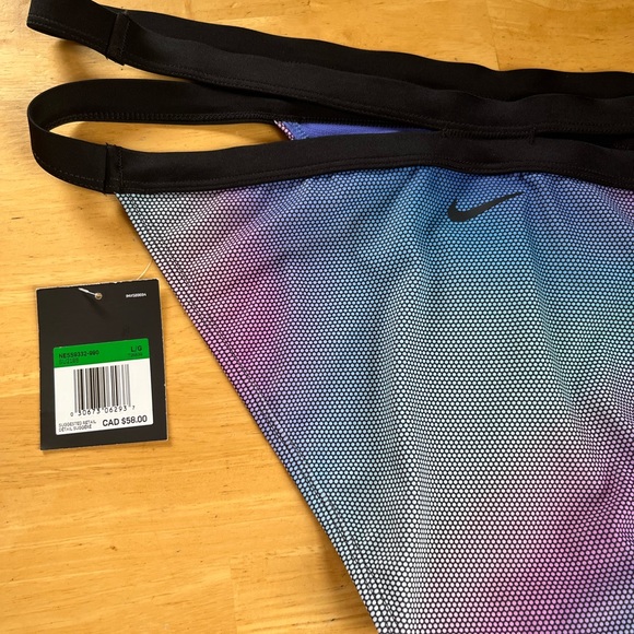 Nike Women's Color Fade Strappy Swimsuit Bikini Bottom, Beach large new - Picture 4 of 9